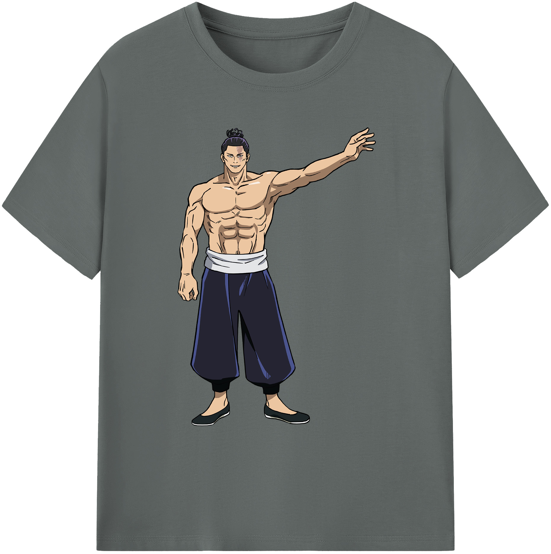 （画像用） 呪術廻戦 Jujutsu Kaisen 綿100％ メンズ半袖Tシャツ｜肌触りやわらか＆通気性
